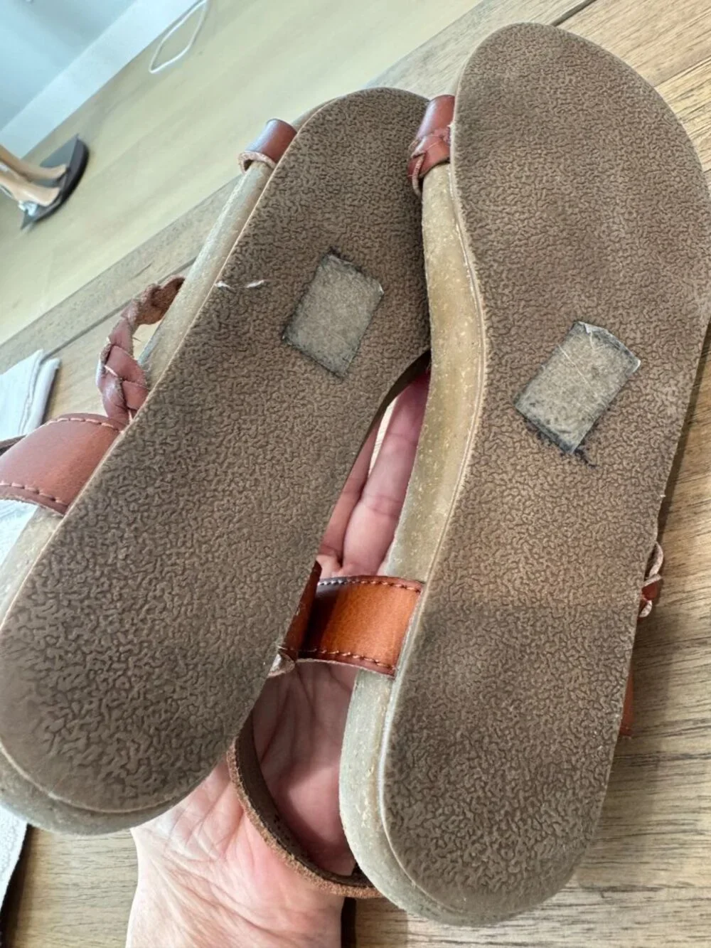 Blowfish Malibu Big Girl's Braided Sandals – Size 4